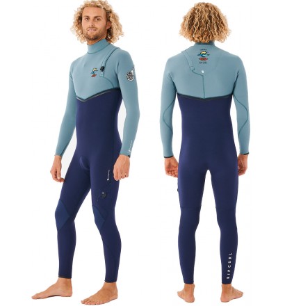 Wetsuit Rip Curl Flash-Bom 4/3mm Zip Free