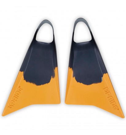 Aletas de Bodyboard Pride Vulcan V2 Gris/Amarillo