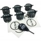 Set di 6 tappi di chiglie FCS X2