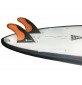 Quilhas Mundo-Surf MS-1 Carbon quad rear Futures